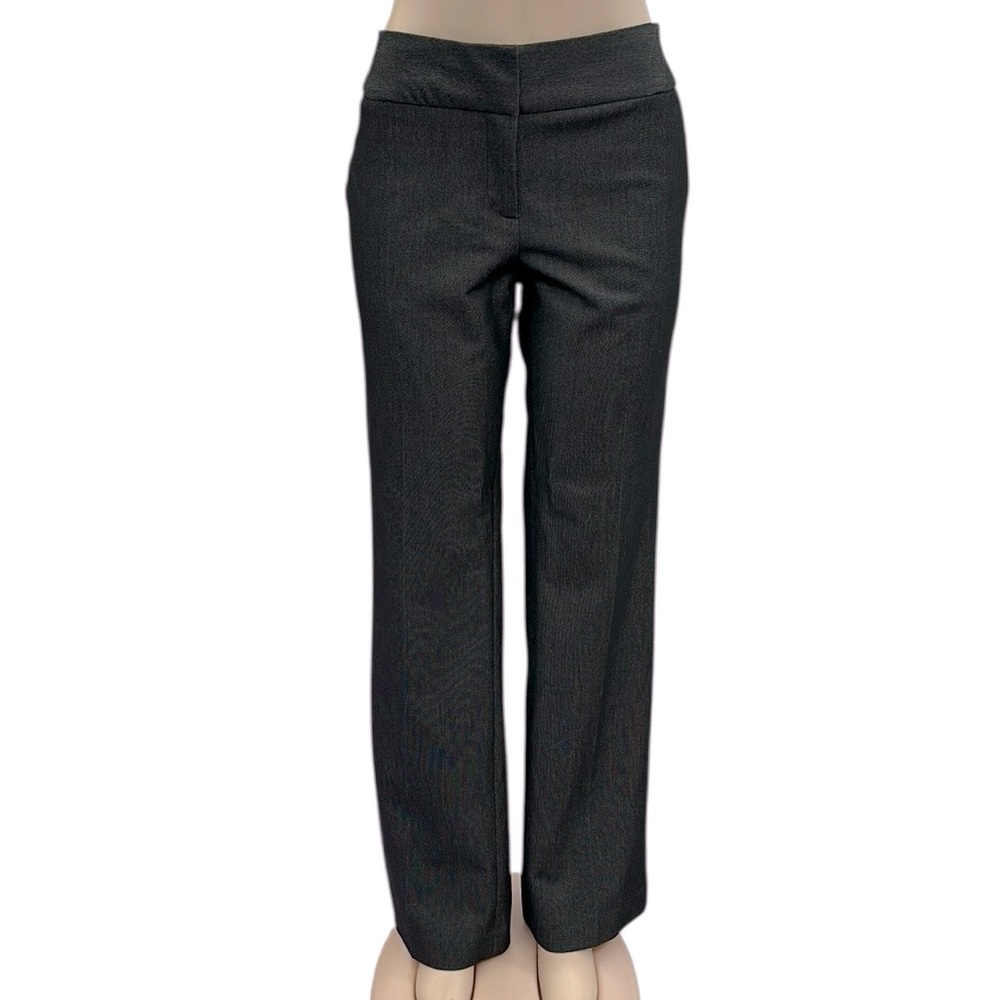 Amanda and Chelsea Marled Black Bootcut Leg Dress Pants Womens 10